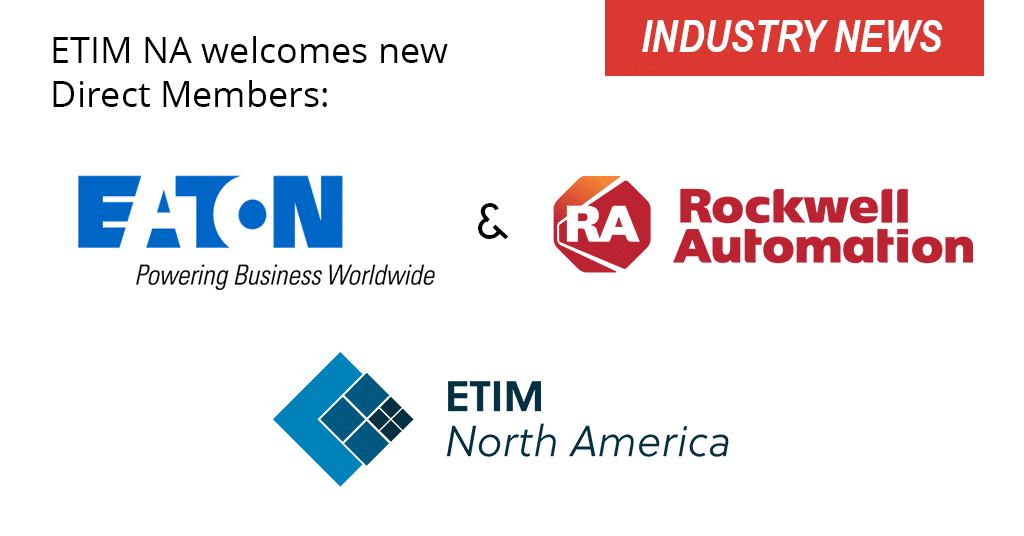 Eaton, Rockwell Automation Join ETIM NA